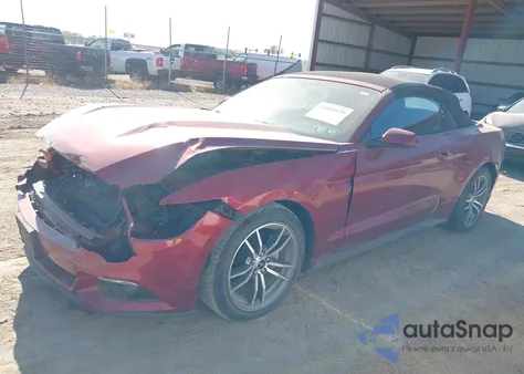 2015 Ford Mustang Ecoboost Premium из США, поврежденный, VIN 1FATP8UHXF5422897